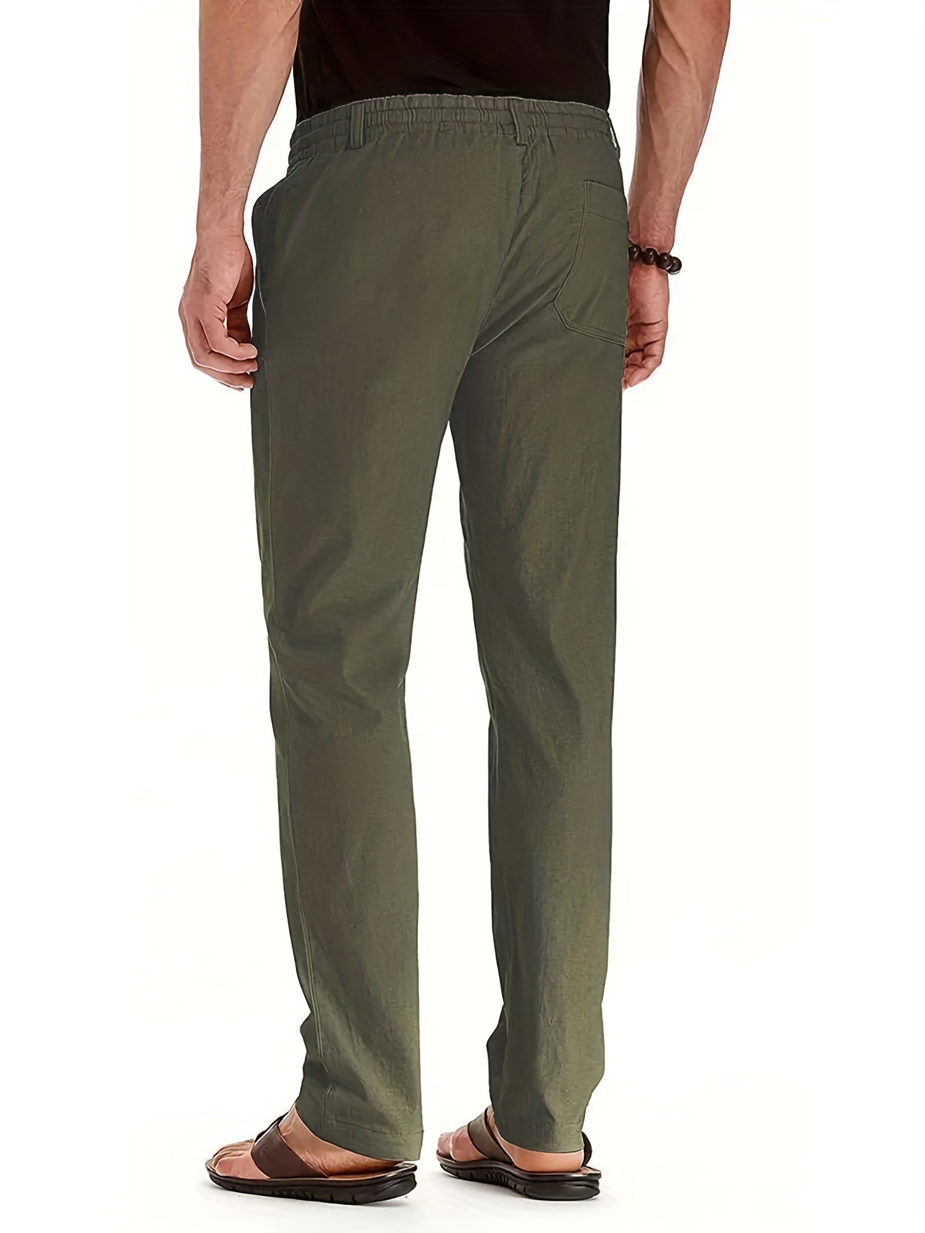 Men's Drawstring Trousers – Comfortable Casual Pants for Everyday Wear