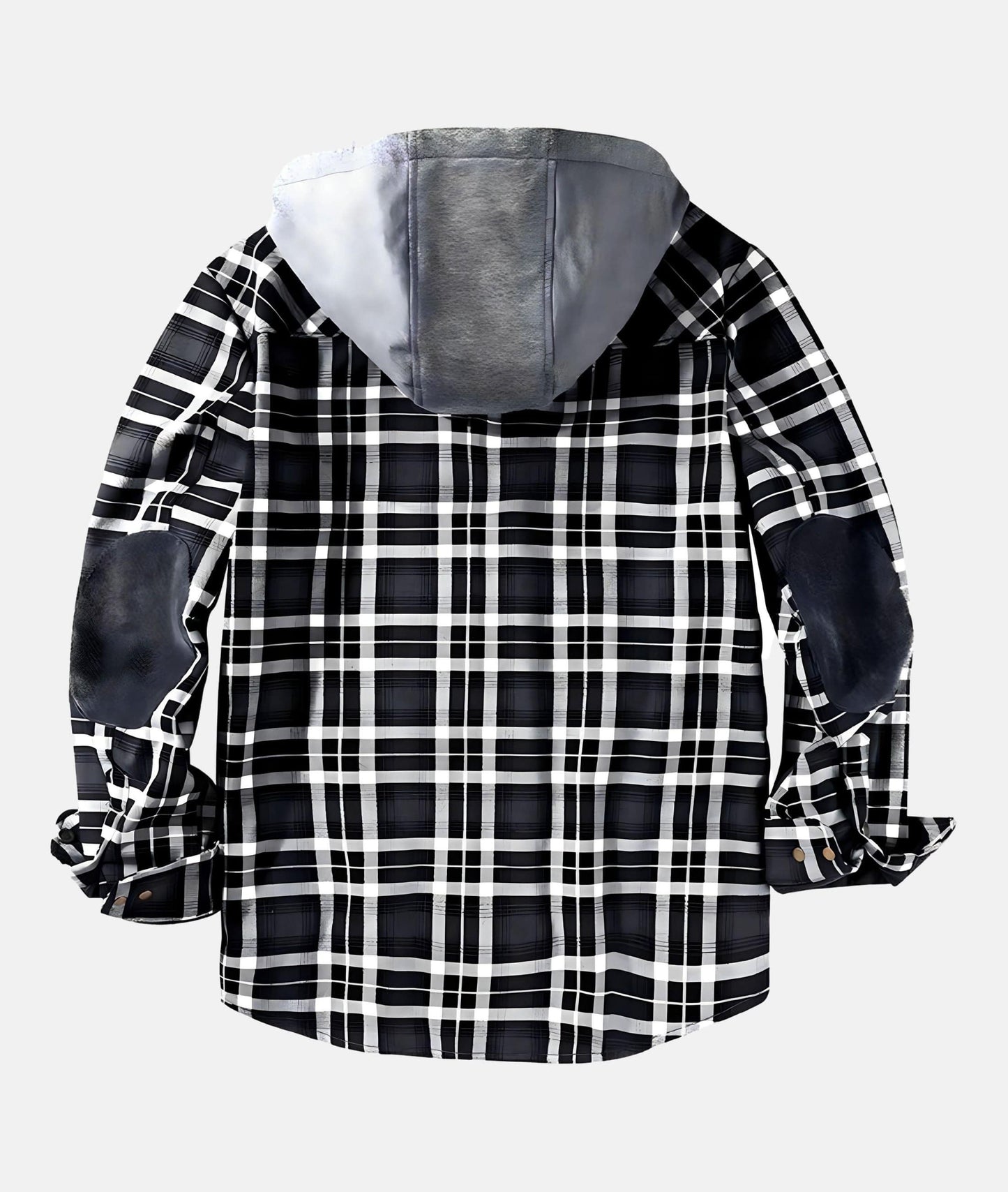 Men's Flannel Jacket – Checked Warm Casual Outerwear for Fall and Winter