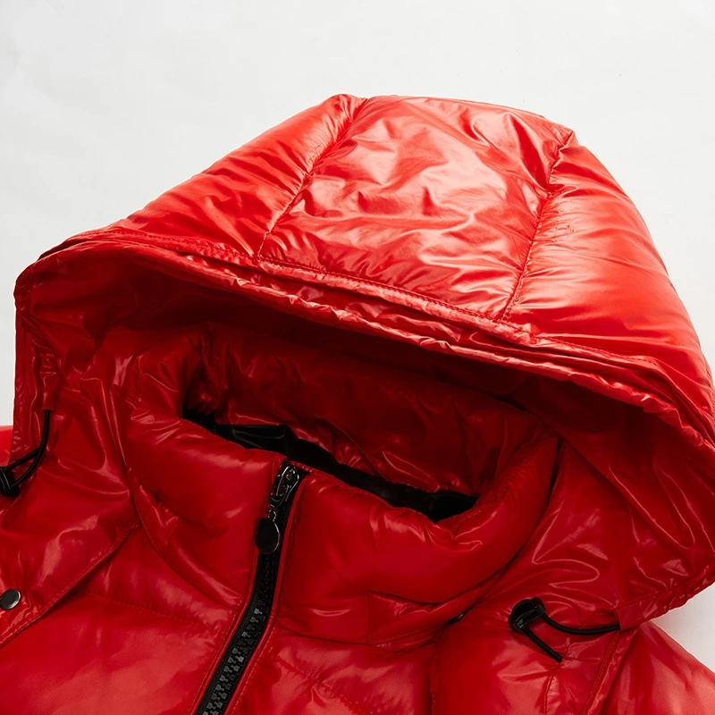 Men's Down Jacket – Stylish Warm Lightweight Winter Coat for Outdoor Wear