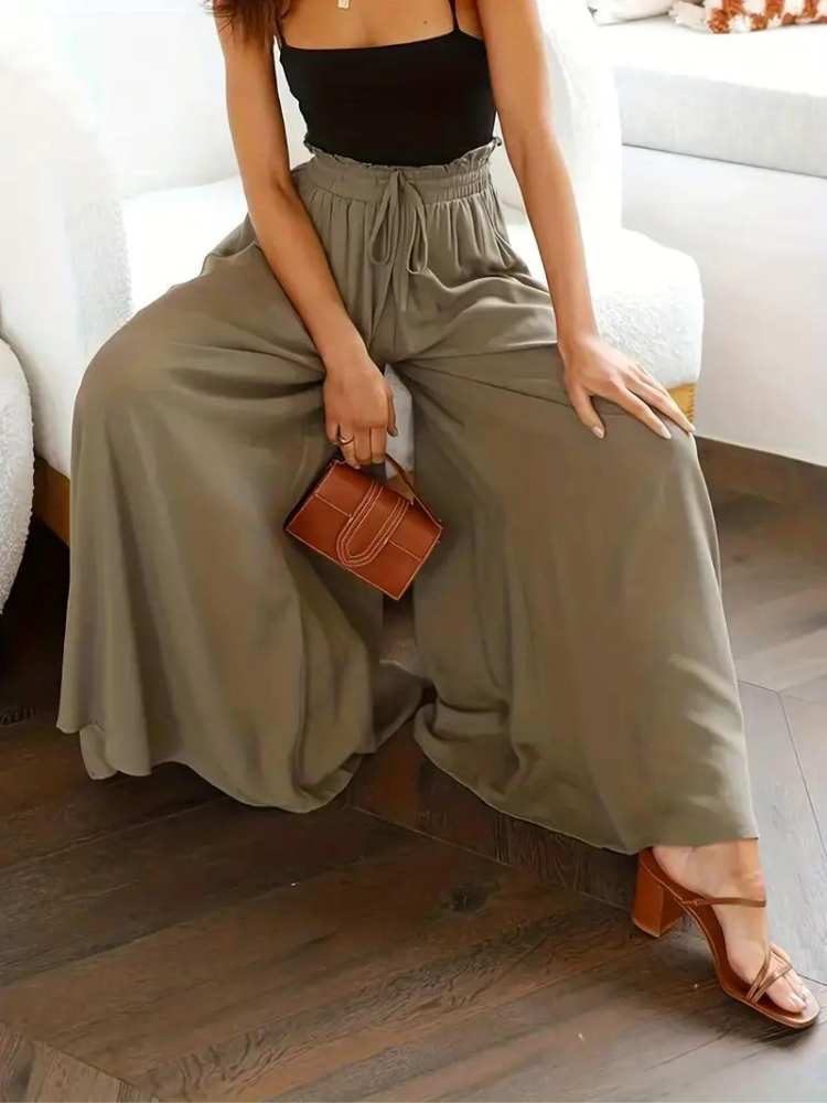 High-Waisted Trousers for Women - Stylish, Comfortable, and Chic Fit Pants