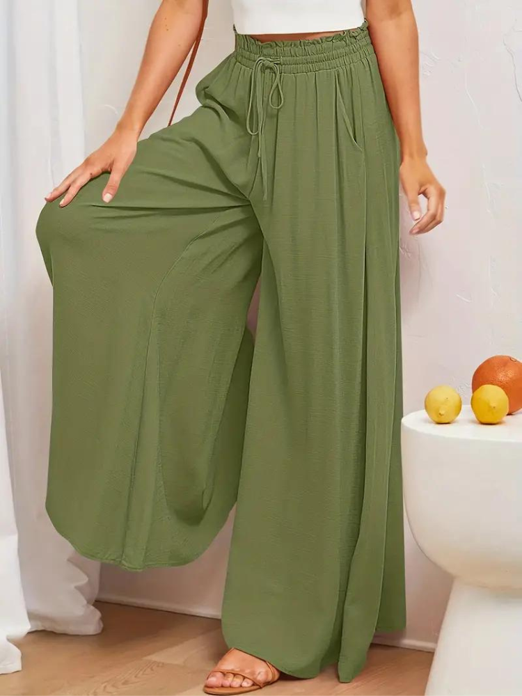 High-Waisted Trousers for Women - Stylish, Comfortable, and Chic Fit Pants