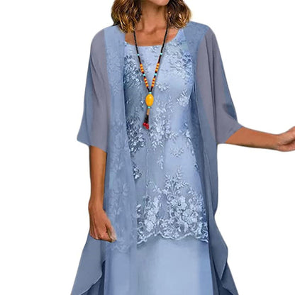 Women's Cardigan and Dress Set – Stylish Knit Cardigan with Elegant Dress for Any Occasion