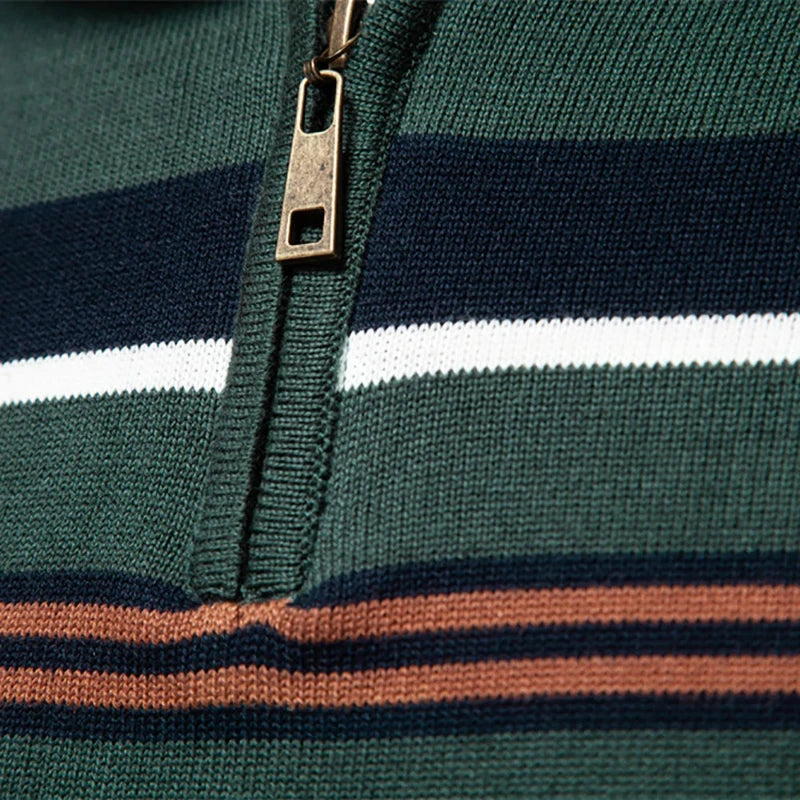 Men's Roll Neck Jumper – Warm Knit Sweater for Casual and Smart Outfits