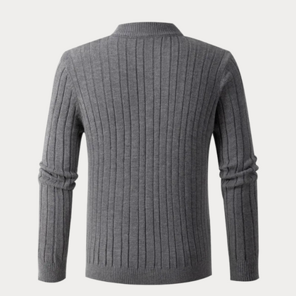 Men's Casual Knitted Sweater – Cozy Lightweight Pullover for Everyday Wear
