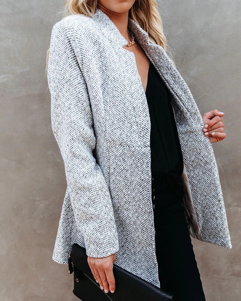Long Casual Coat for Women – Stylish Lightweight Outerwear for All Seasons