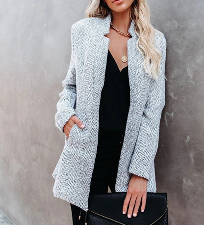 Long Casual Coat for Women – Stylish Lightweight Outerwear for All Seasons