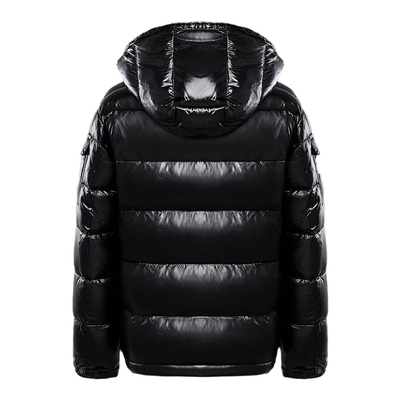 Men's Down Jacket – Stylish Warm Lightweight Winter Coat for Outdoor Wear