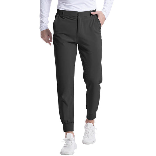 Men's Casual Trousers – Lightweight Chinos for Everyday Wear and Comfort Black